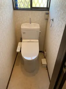 掃除のしやすいきれいなトイレにリフォーム